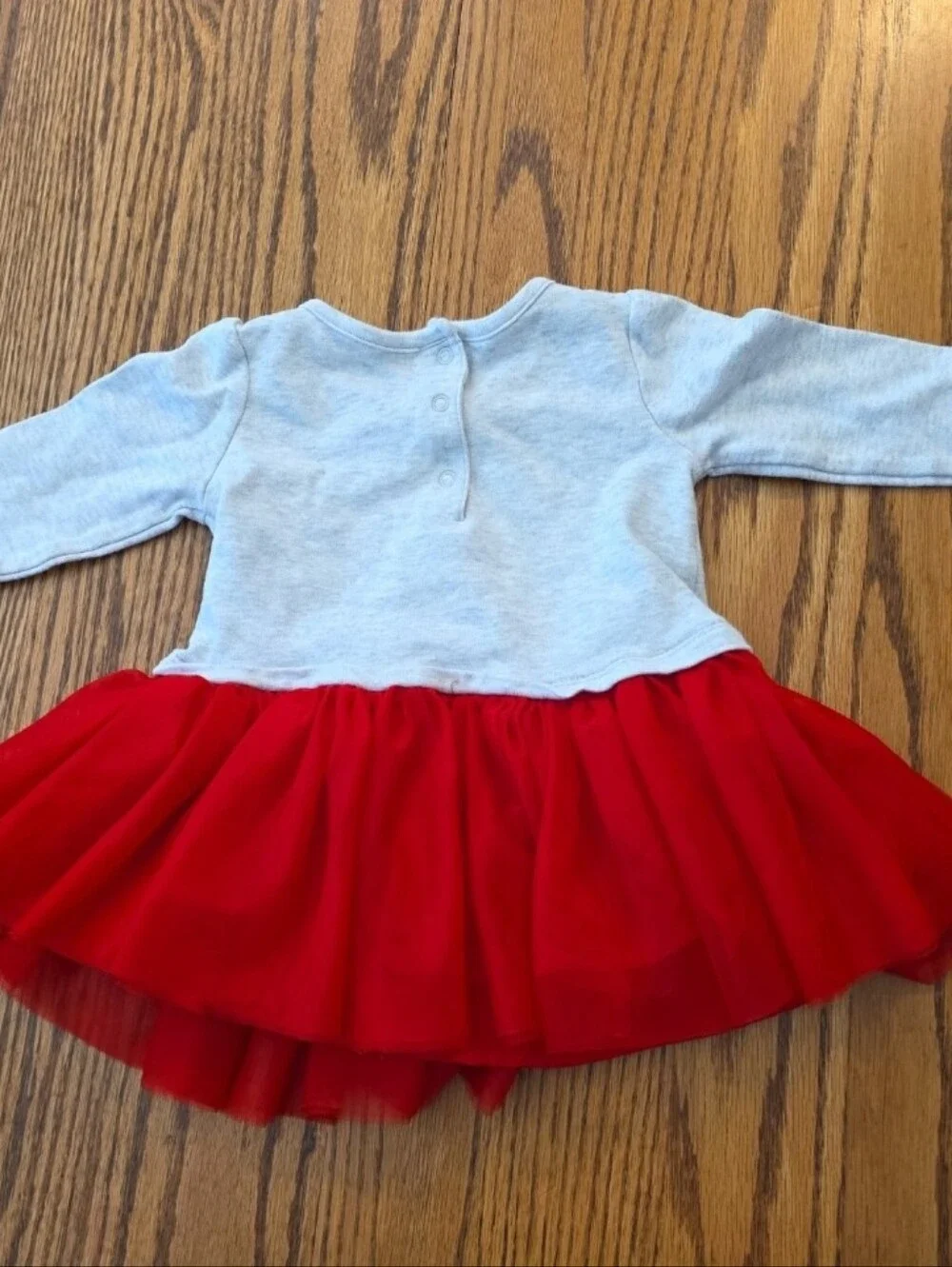 Baby Gymboree 3-6 months polar bear tulle winter Christmas vintage dress